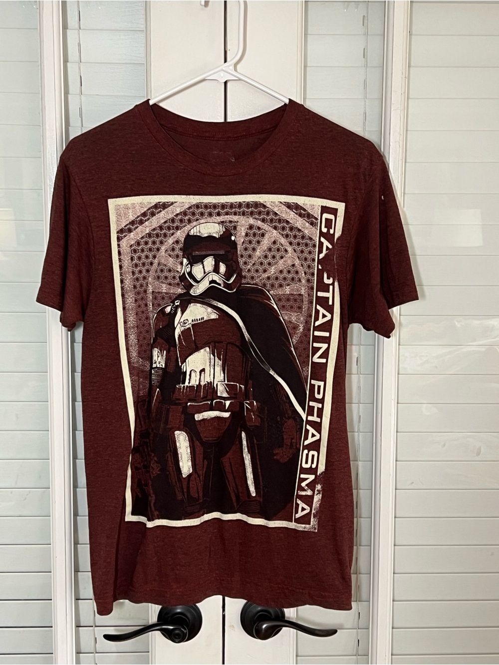 Star Wars Captain Phasma Graphic Tee, Maroon